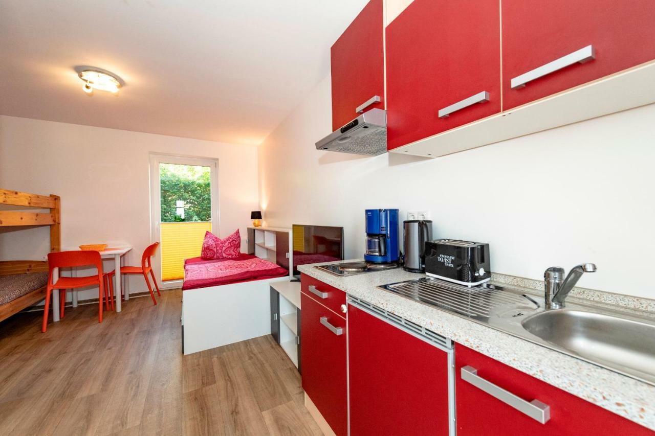 Villa Mia Whg 2 Mit Terrasse, Eg 1 Raum Wohnung Гёрен Экстерьер фото